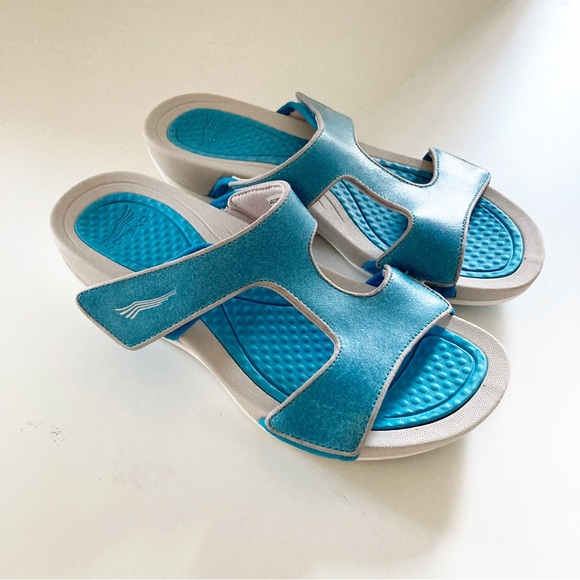 Dansko leather Velcro sandals - Picture 3 of 6